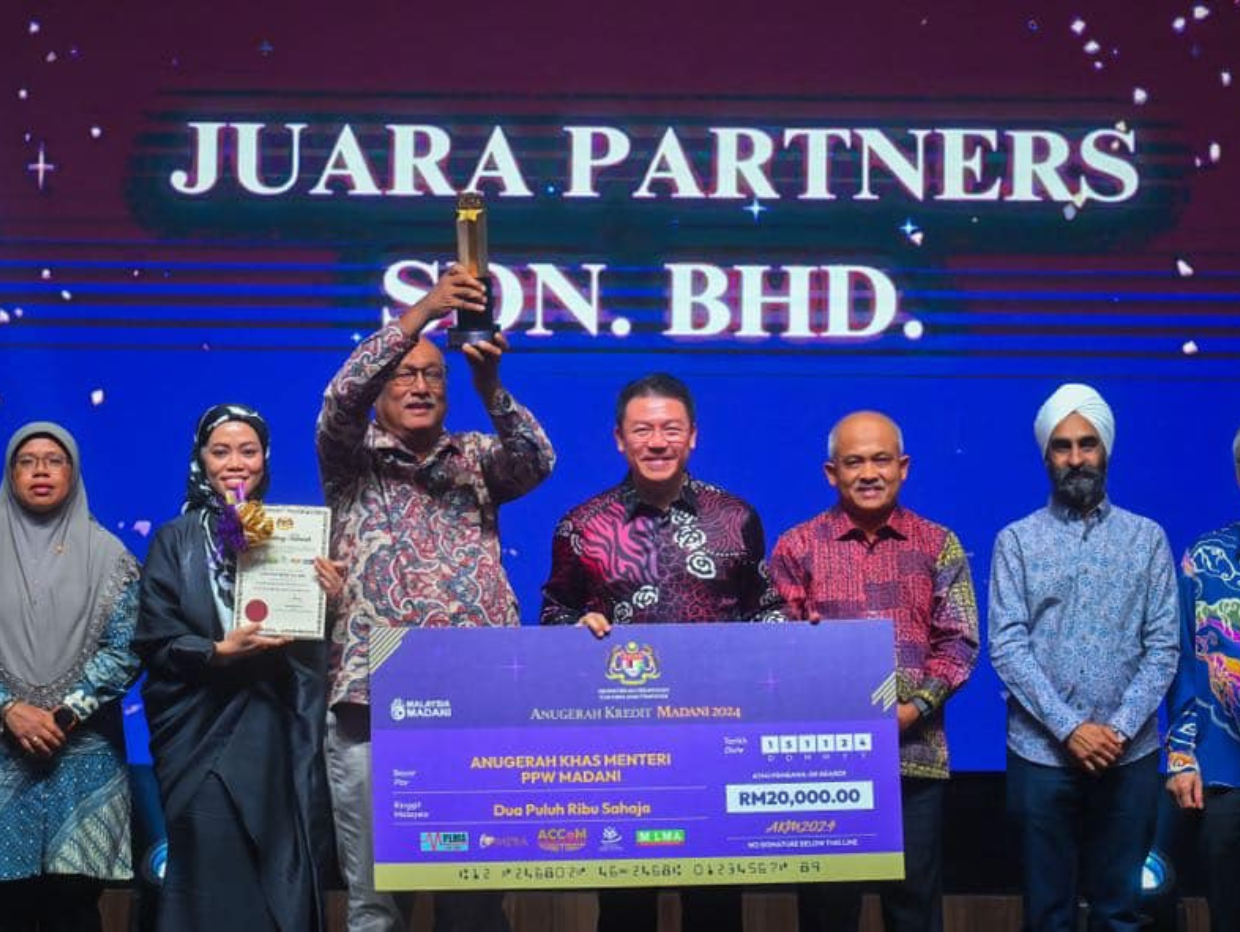 Pemenang Anugerah Khas Menteri Kredit Madani 2024 